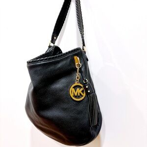 Michael Kors Pebbled Leather Shoulder Bag